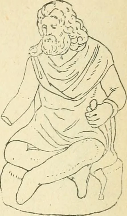 An illustration from Répertoire de la statuaire grecque et romaine, 1908, leaf 68