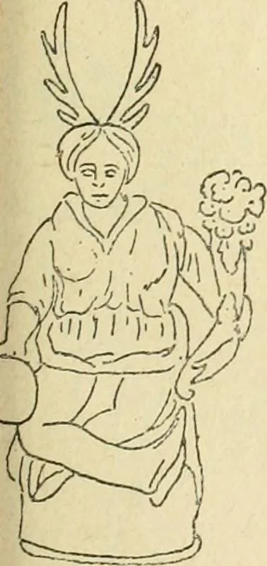 An illustration from Répertoire de la statuaire grecque et romaine, 1908, leaf 68
