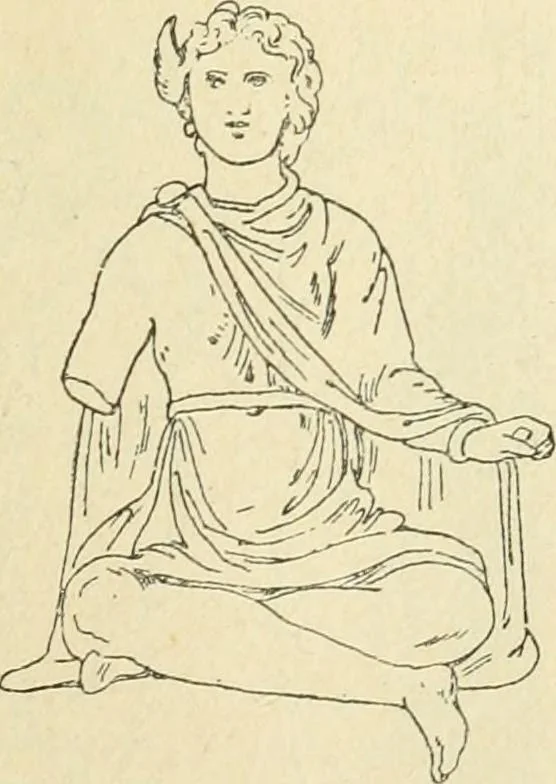 An illustration from Répertoire de la statuaire grecque et romaine, 1908, leaf 68