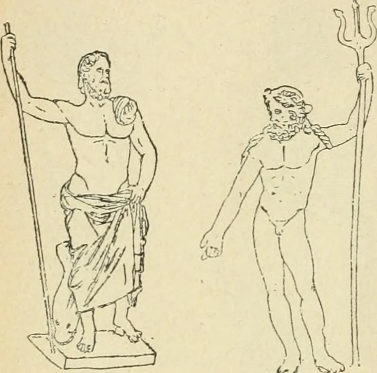 An illustration from Répertoire de la statuaire grecque et romaine, 1908, leaf 71
