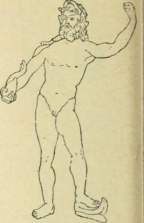 An illustration from Répertoire de la statuaire grecque et romaine, 1908, leaf 71