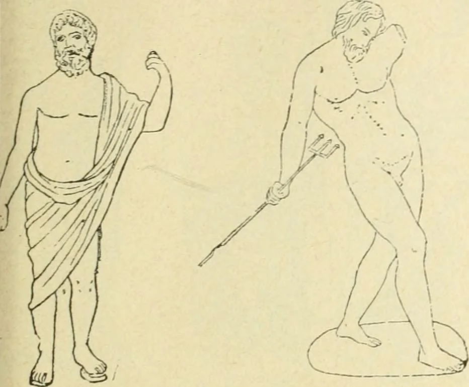 An illustration from Répertoire de la statuaire grecque et romaine, 1908, leaf 72