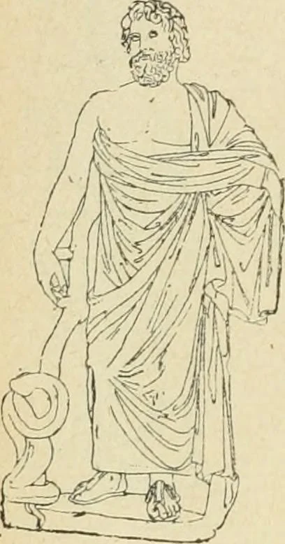 An illustration from Répertoire de la statuaire grecque et romaine, 1908, leaf 75