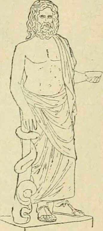 An illustration from Répertoire de la statuaire grecque et romaine, 1908, leaf 75