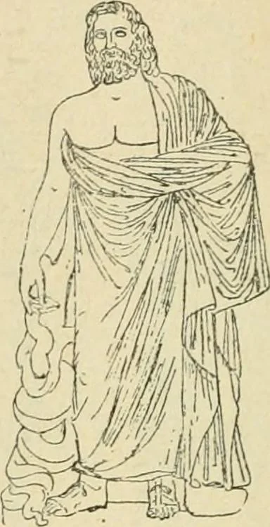 An illustration from Répertoire de la statuaire grecque et romaine, 1908, leaf 75