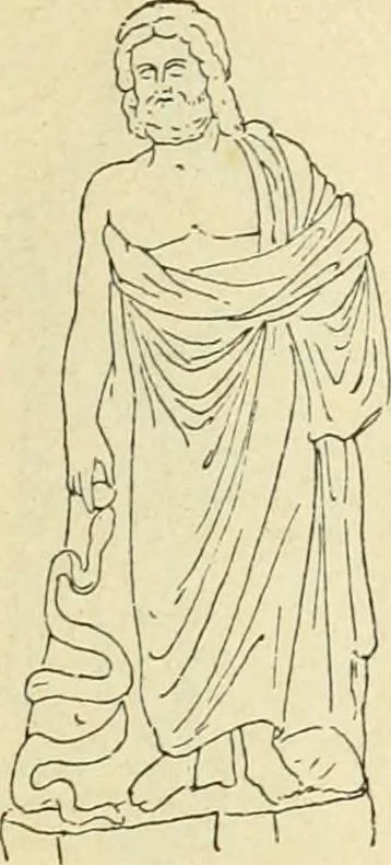 An illustration from Répertoire de la statuaire grecque et romaine, 1908, leaf 76