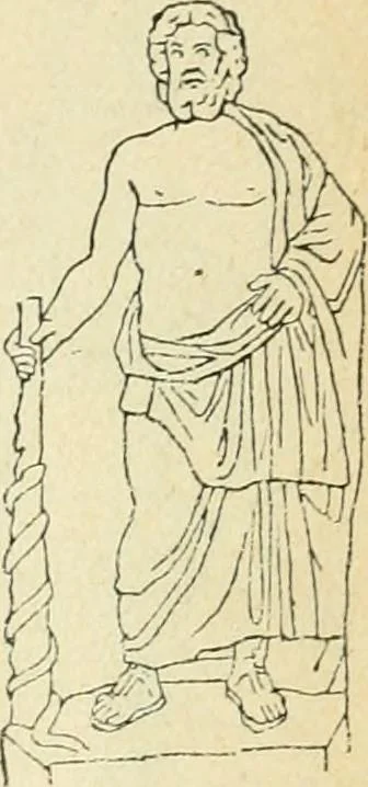 An illustration from Répertoire de la statuaire grecque et romaine, 1908, leaf 76