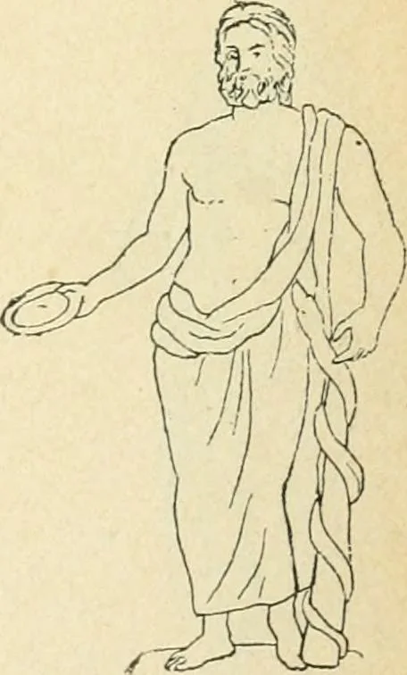 An illustration from Répertoire de la statuaire grecque et romaine, 1908, leaf 76