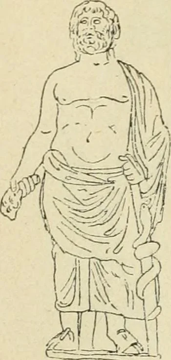 An illustration from Répertoire de la statuaire grecque et romaine, 1908, leaf 77