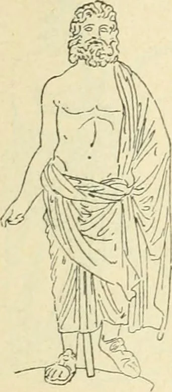 An illustration from Répertoire de la statuaire grecque et romaine, 1908, leaf 78