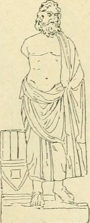 An illustration from Répertoire de la statuaire grecque et romaine, 1908, leaf 78