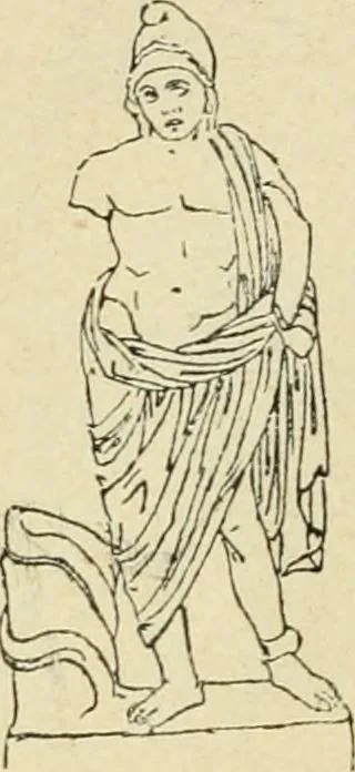 An illustration from Répertoire de la statuaire grecque et romaine, 1908, leaf 79