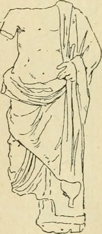 An illustration from Répertoire de la statuaire grecque et romaine, 1908, leaf 79