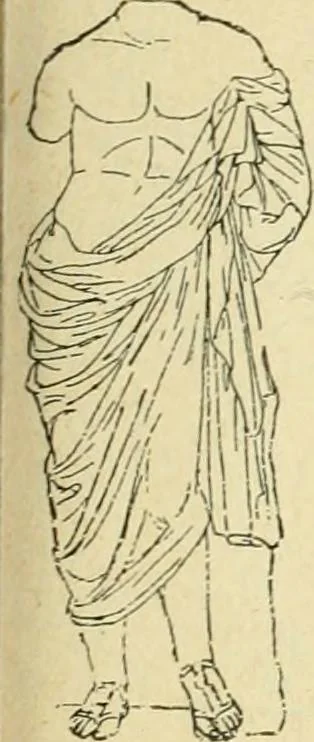 An illustration from Répertoire de la statuaire grecque et romaine, 1908, leaf 80