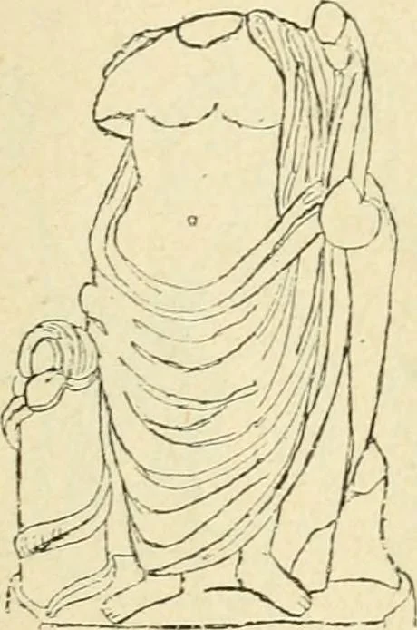 An illustration from Répertoire de la statuaire grecque et romaine, 1908, leaf 80