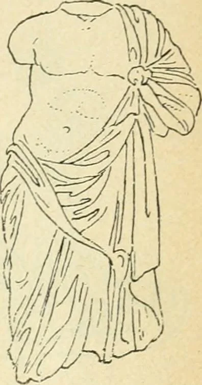 An illustration from Répertoire de la statuaire grecque et romaine, 1908, leaf 80