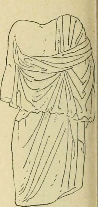 An illustration from Répertoire de la statuaire grecque et romaine, 1908, leaf 81