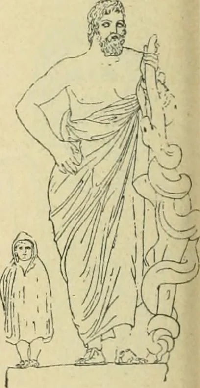 An illustration from Répertoire de la statuaire grecque et romaine, 1908, leaf 81