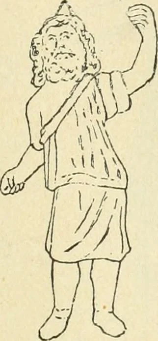 An illustration from Répertoire de la statuaire grecque et romaine, 1908, leaf 82
