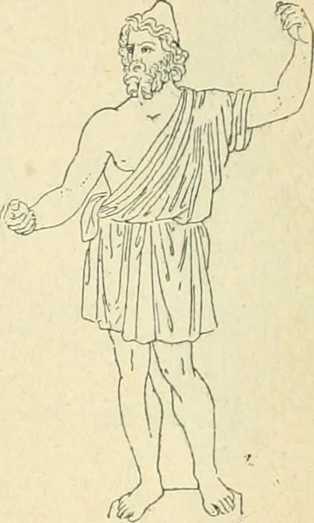 An illustration from Répertoire de la statuaire grecque et romaine, 1908, leaf 82