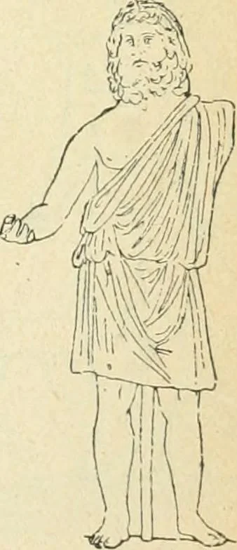 An illustration from Répertoire de la statuaire grecque et romaine, 1908, leaf 82