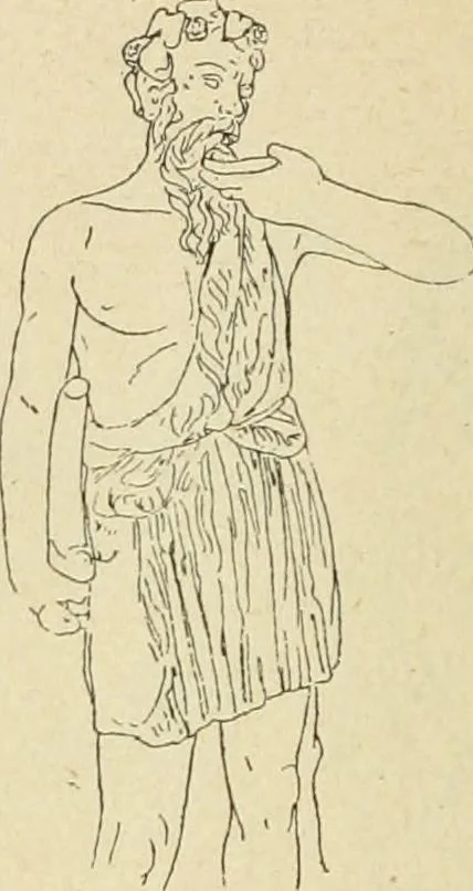 An illustration from Répertoire de la statuaire grecque et romaine, 1908, leaf 83