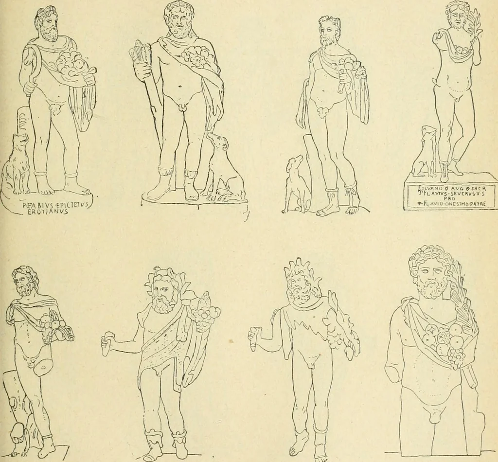 An illustration from Répertoire de la statuaire grecque et romaine, 1908, leaf 86