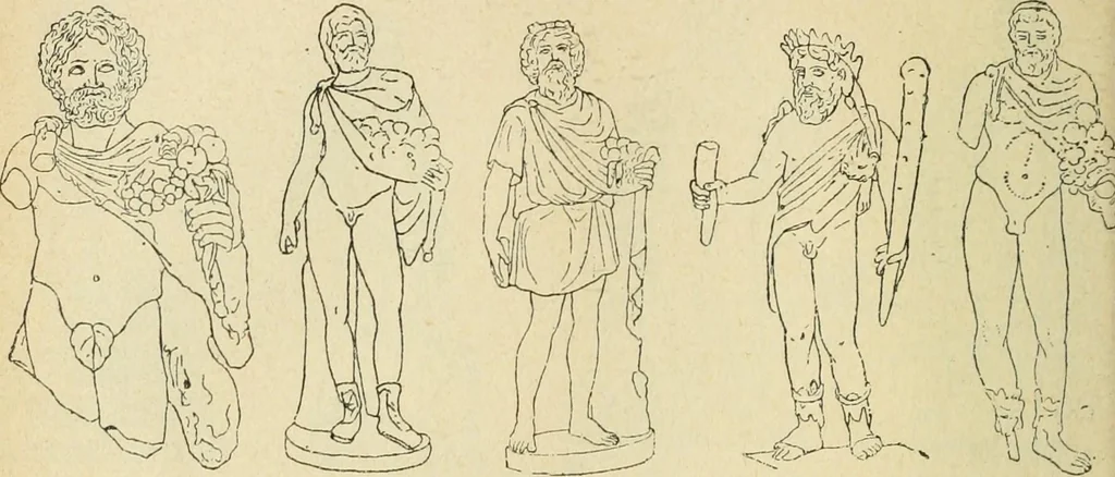 An illustration from Répertoire de la statuaire grecque et romaine, 1908, leaf 87