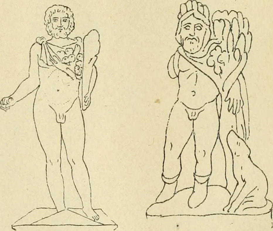 An illustration from Répertoire de la statuaire grecque et romaine, 1908, leaf 87
