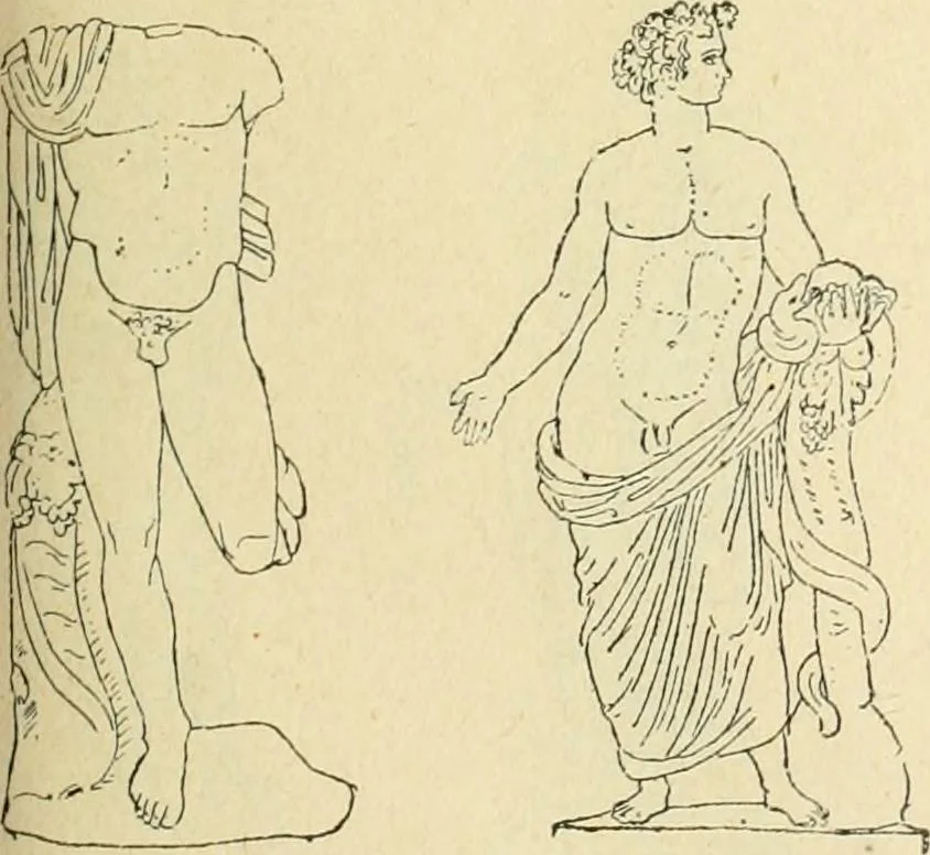An illustration from Répertoire de la statuaire grecque et romaine, 1908, leaf 88