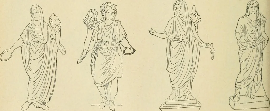 An illustration from Répertoire de la statuaire grecque et romaine, 1908, leaf 89