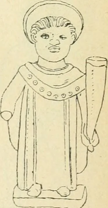 An illustration from Répertoire de la statuaire grecque et romaine, 1908, leaf 90