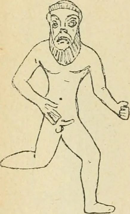 An illustration from Répertoire de la statuaire grecque et romaine, 1908, leaf 91