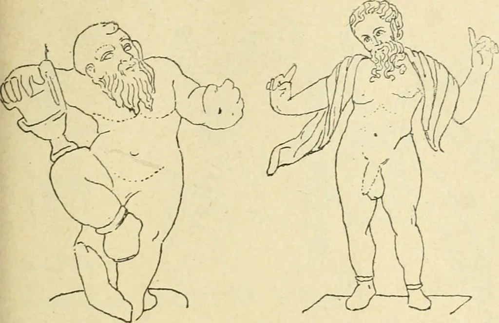 An illustration from Répertoire de la statuaire grecque et romaine, 1908, leaf 92