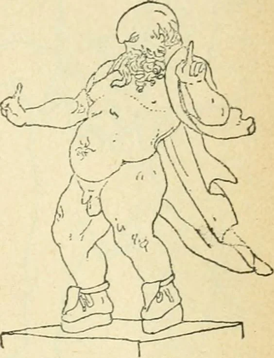 An illustration from Répertoire de la statuaire grecque et romaine, 1908, leaf 92