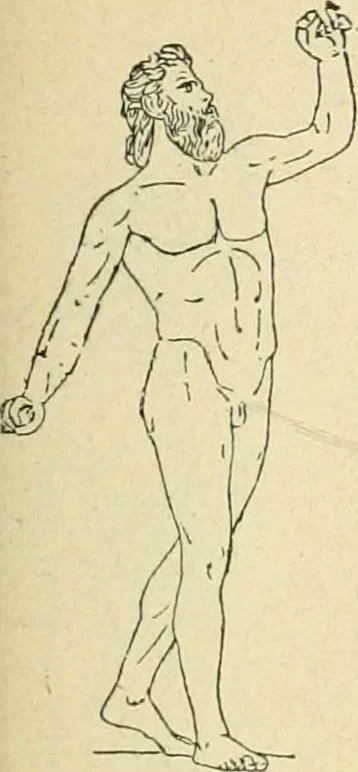 An illustration from Répertoire de la statuaire grecque et romaine, 1908, leaf 94