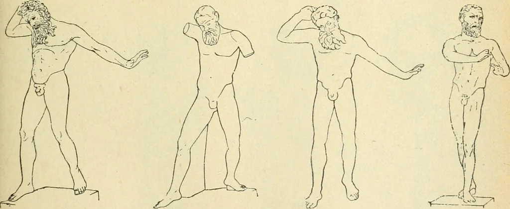 An illustration from Répertoire de la statuaire grecque et romaine, 1908, leaf 94