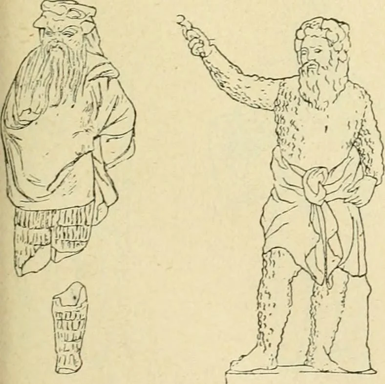 An illustration from Répertoire de la statuaire grecque et romaine, 1908, leaf 96