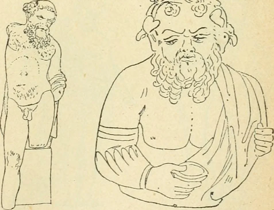 An illustration from Répertoire de la statuaire grecque et romaine, 1908, leaf 96