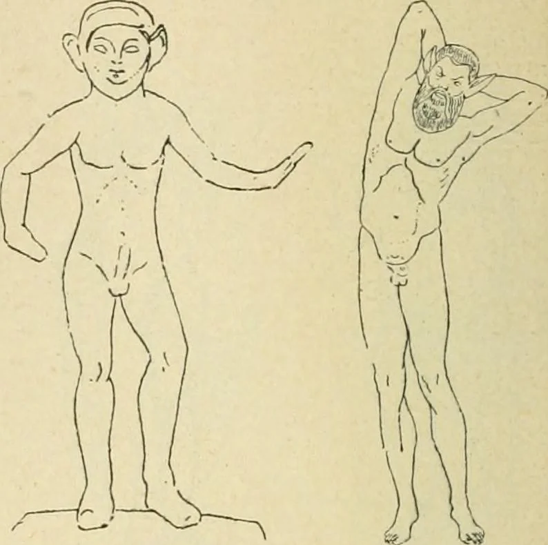 An illustration from Répertoire de la statuaire grecque et romaine, 1908, leaf 97