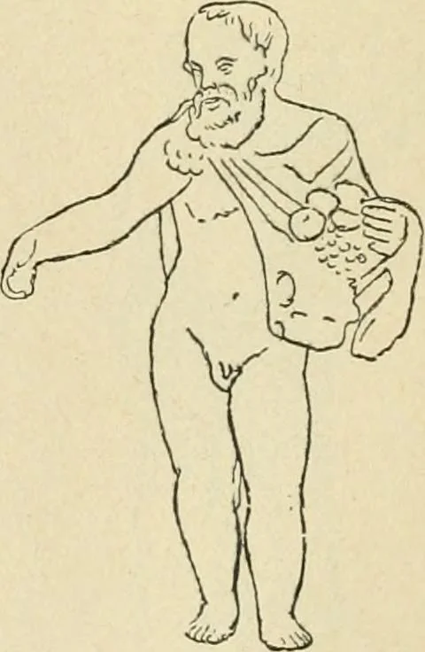 An illustration from Répertoire de la statuaire grecque et romaine, 1908, leaf 97