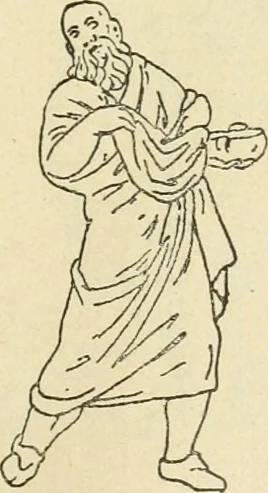 An illustration from Répertoire de la statuaire grecque et romaine, 1908, leaf 98