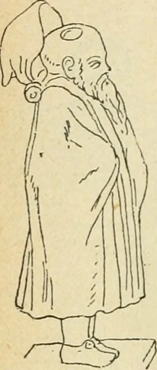An illustration from Répertoire de la statuaire grecque et romaine, 1908, leaf 99