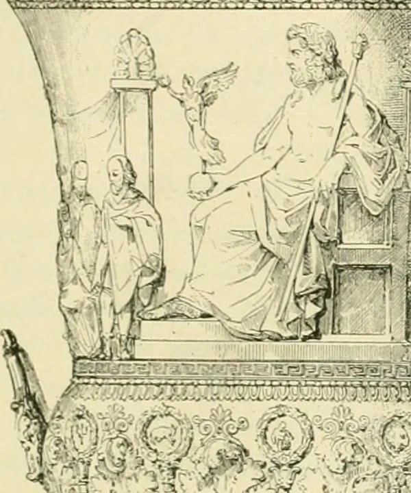 An illustration from Gazette des beaux-arts, 1859, leaf 106