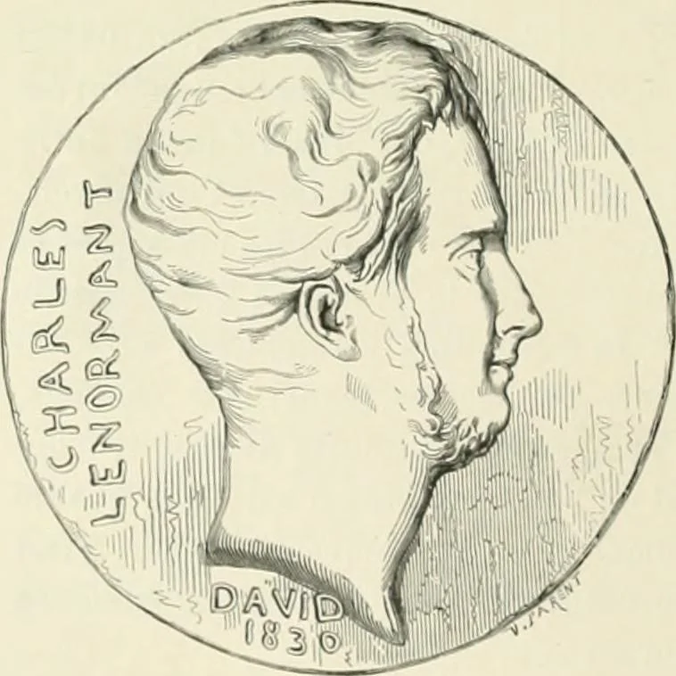 An illustration from Gazette des beaux-arts, 1859, leaf 323