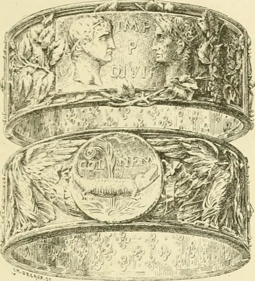 An illustration from Gazette des beaux-arts, 1859, leaf 482