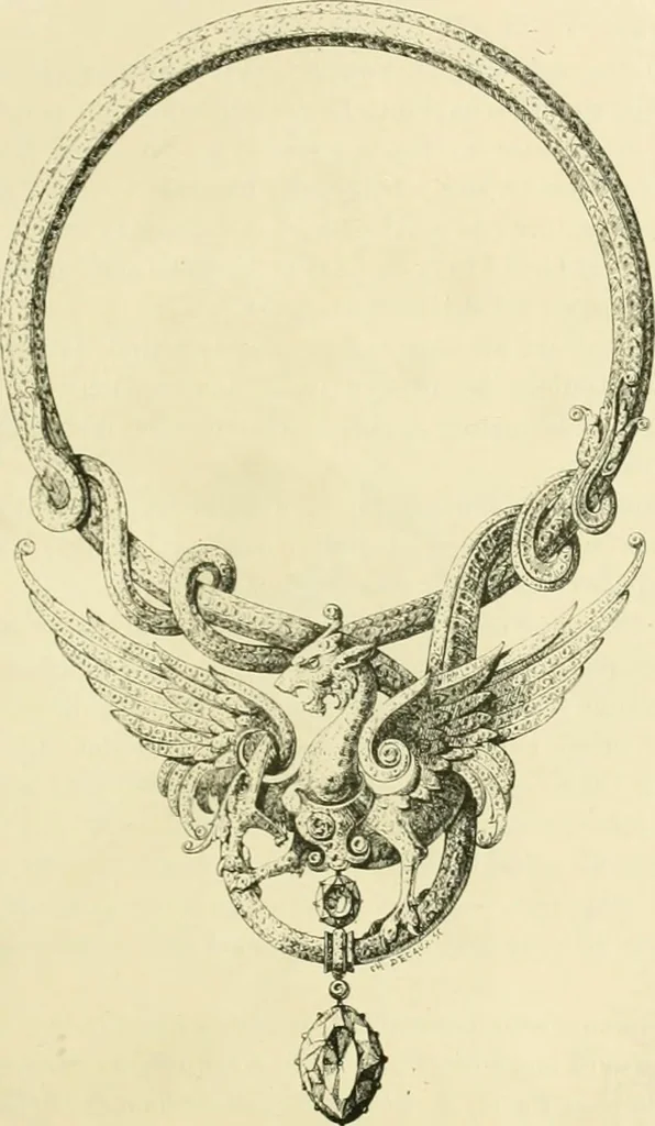 An illustration from Gazette des beaux-arts, 1859, leaf 496