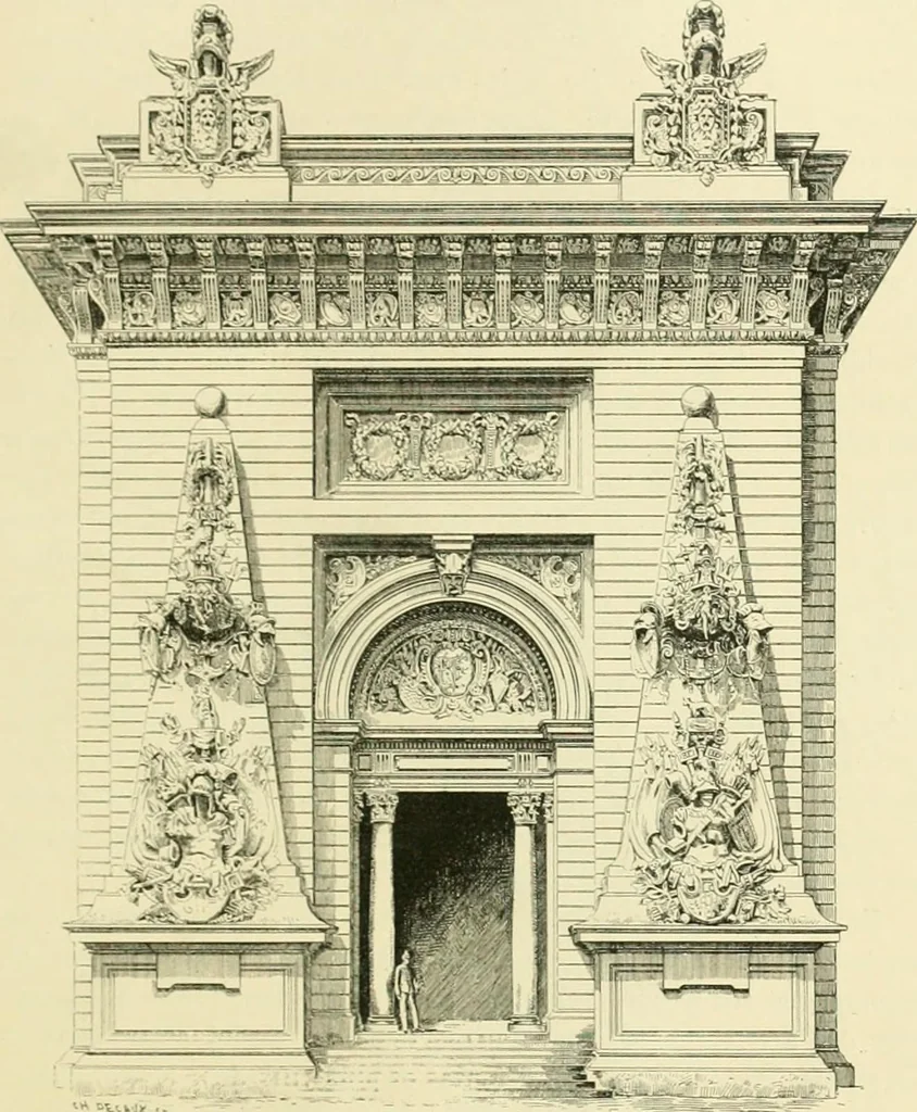An illustration from Gazette des beaux-arts, 1859, leaf 508