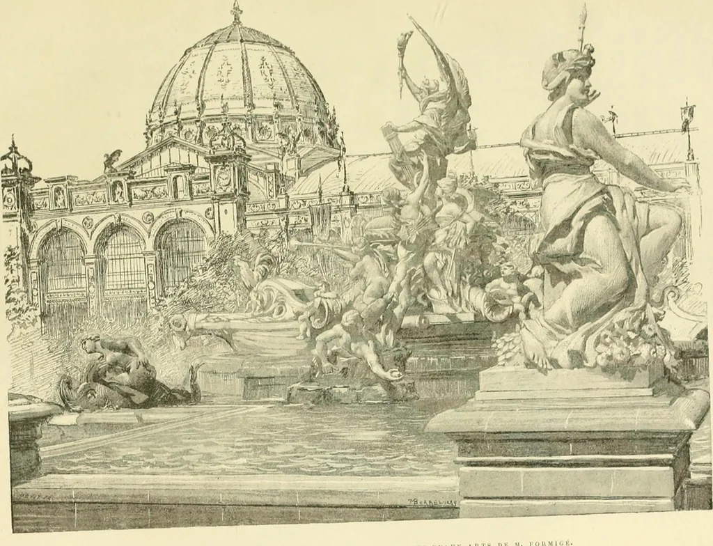 An illustration from Gazette des beaux-arts, 1859, leaf 516