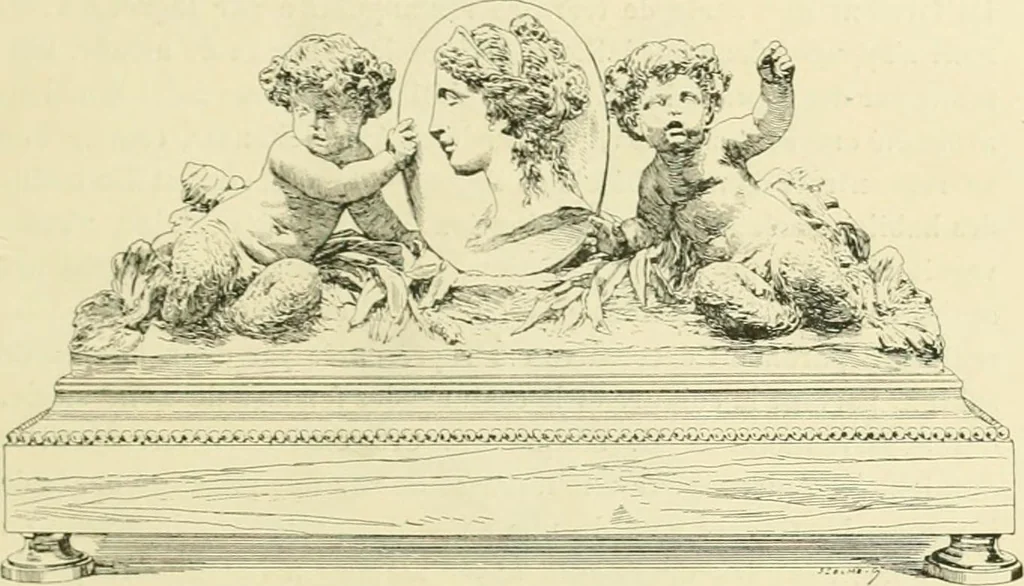 An illustration from Gazette des beaux-arts, 1859, leaf 528